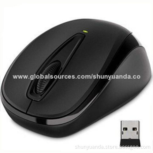 Wireless mouse USB mouse interface, reception range of 10m, transmission frequency of 2.4GHz